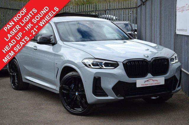 BMW X4 2022 3.0 M40i Mht Suv Hybrid Xdriv Grey