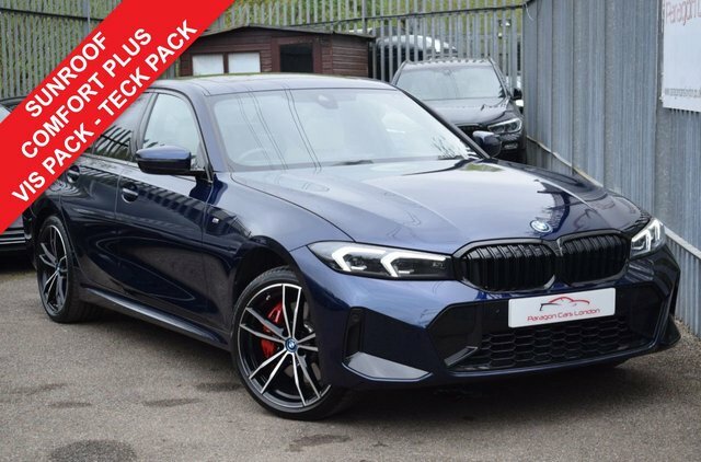 BMW 3 Series 2024 2.0 330E 12Kwh M Sport Saloon Plug Blue