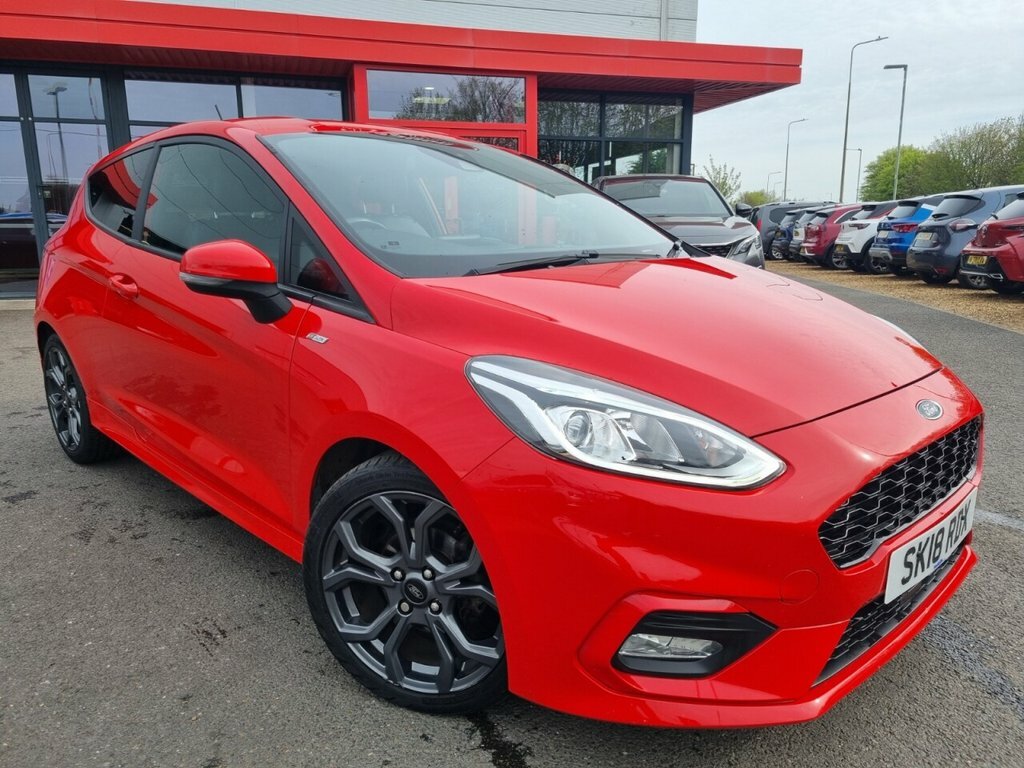 Ford Fiesta 1L St-line X Red