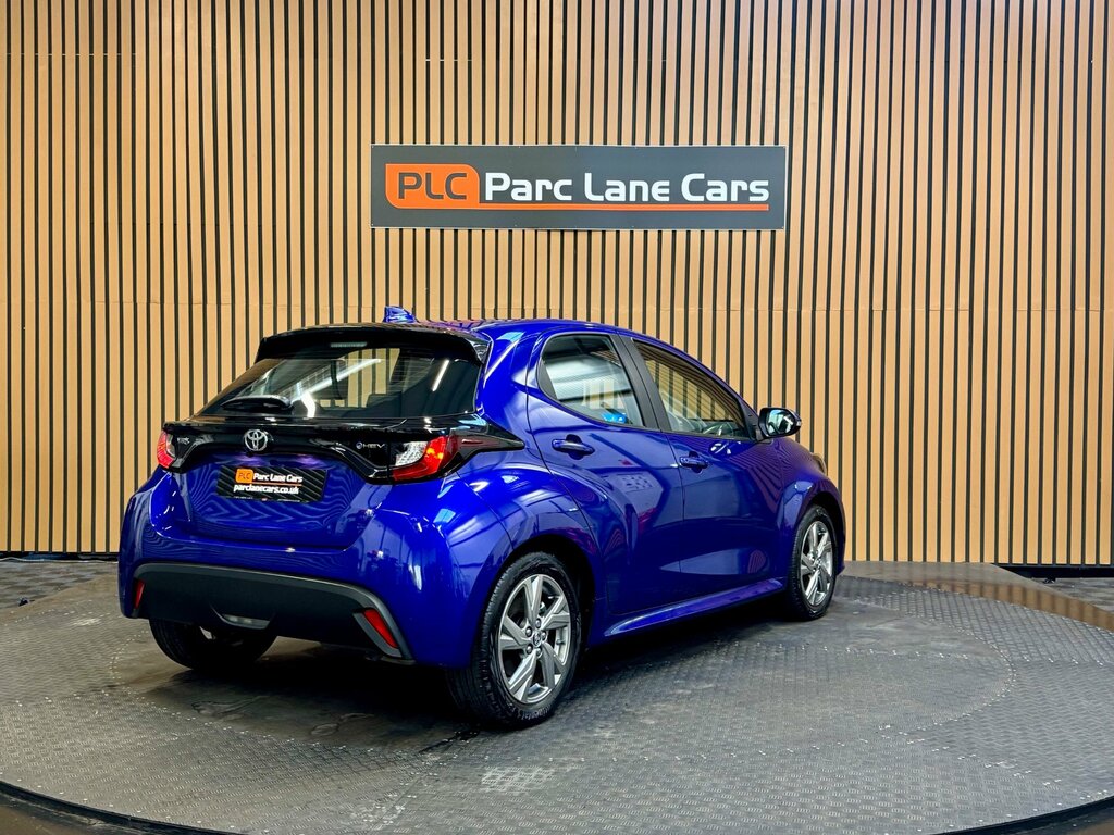 Toyota Yaris 1.5 Vvt-h Icon Hatchback Hybrid E-cvt - PX74WUJ Blue #3