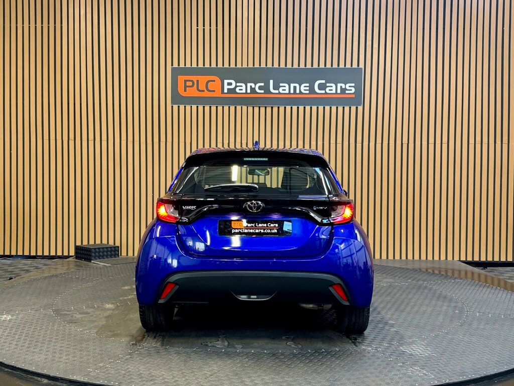 Toyota Yaris 1.5 Vvt-h Icon Hatchback Hybrid E-cvt - PX74WUJ Blue #4