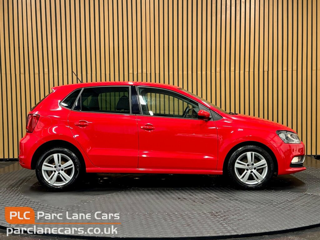Volkswagen Polo 1.0 Bluemotion Tech Match Hatchback - 45000 Mi PK16YBH Red #2