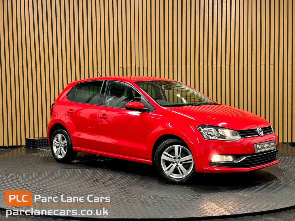 Volkswagen Polo 1.0 Bluemotion Tech Match Hatchback - 45000 Mi Red