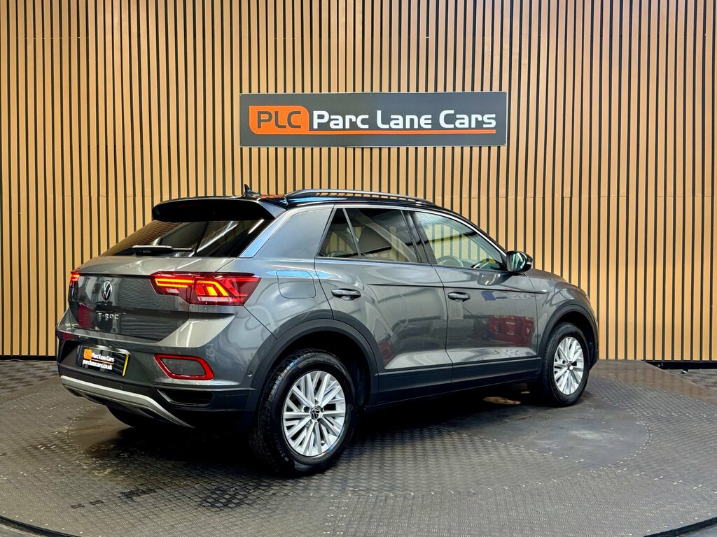 Volkswagen T-Roc 1.0 Tsi Life Suv - 3K Of Factory PN24OCJ Grey #2