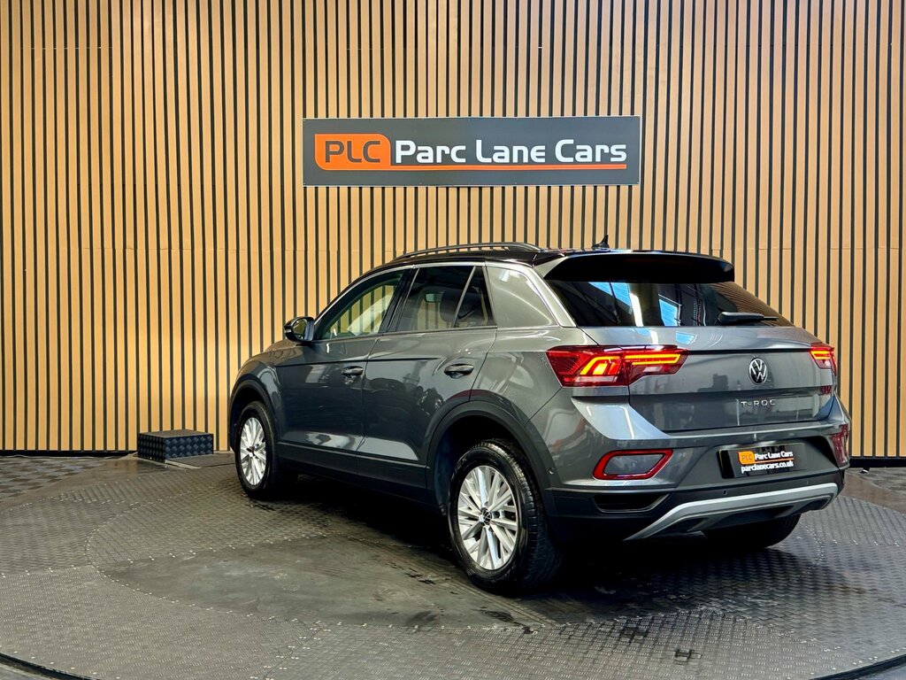 Volkswagen T-Roc 1.0 Tsi Life Suv - 3K Of Factory PN24OCJ Grey #4