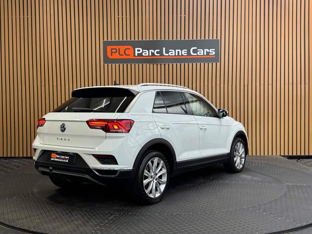 Volkswagen T-Roc 1.5 Tsi Gpf Evo Sel Suv - Virtua NA69XMD White #3