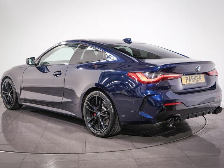 BMW 4 Series M440i Xdrive Mht Step Blue #4