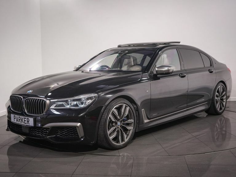 BMW 7 Series M760li Xdrive V12 YK67MYC Black #5