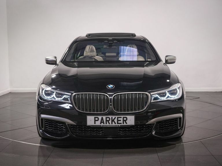 BMW 7 Series M760li Xdrive V12 YK67MYC Black #6