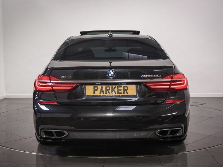 BMW 7 Series M760li Xdrive V12 YK67MYC Black #3