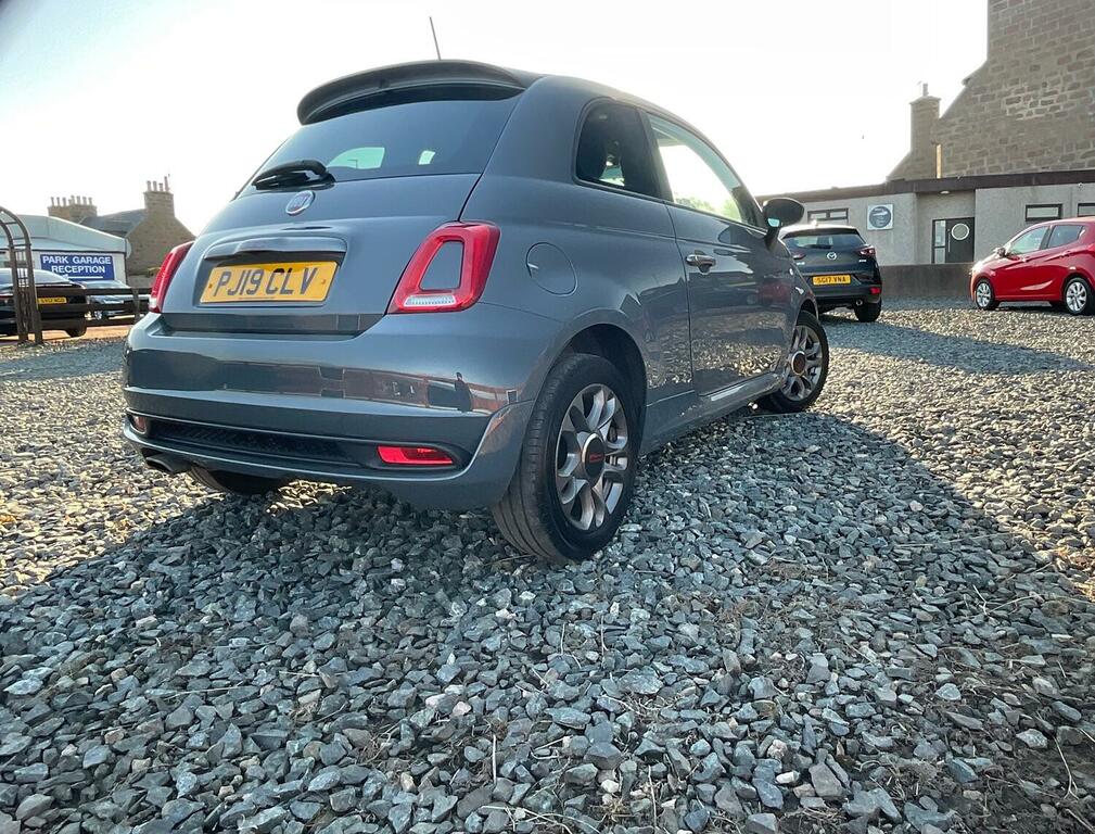 Fiat 500 Hatchback 1.2 1.2 69Hp S 2019 PJ19CLV Grey #6