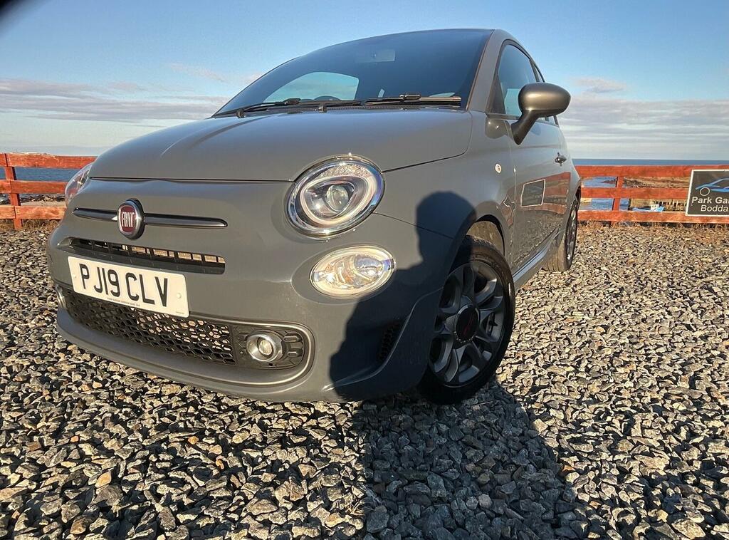 Fiat 500 Hatchback 1.2 1.2 69Hp S 2019 PJ19CLV Grey #2