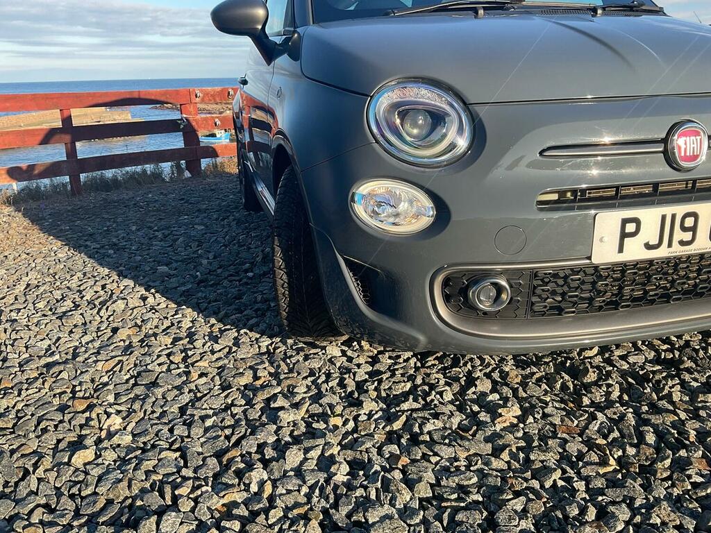 Fiat 500 Hatchback 1.2 1.2 69Hp S 2019 PJ19CLV Grey #3