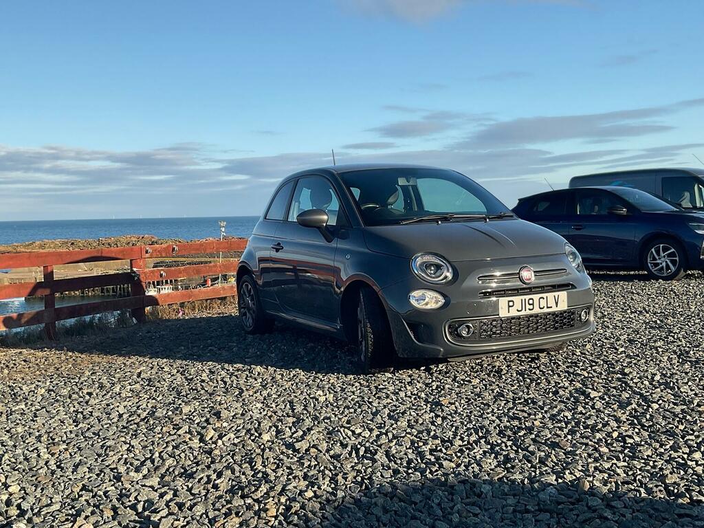 Fiat 500 Hatchback 1.2 1.2 69Hp S 2019 PJ19CLV Grey #4