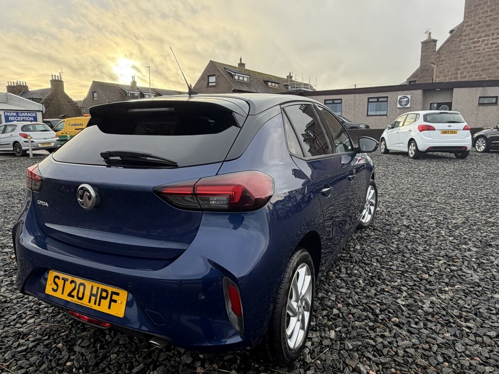 Vauxhall Corsa Hatchback 1.2 Turbo Sri 2020 ST20HPF Blue #6