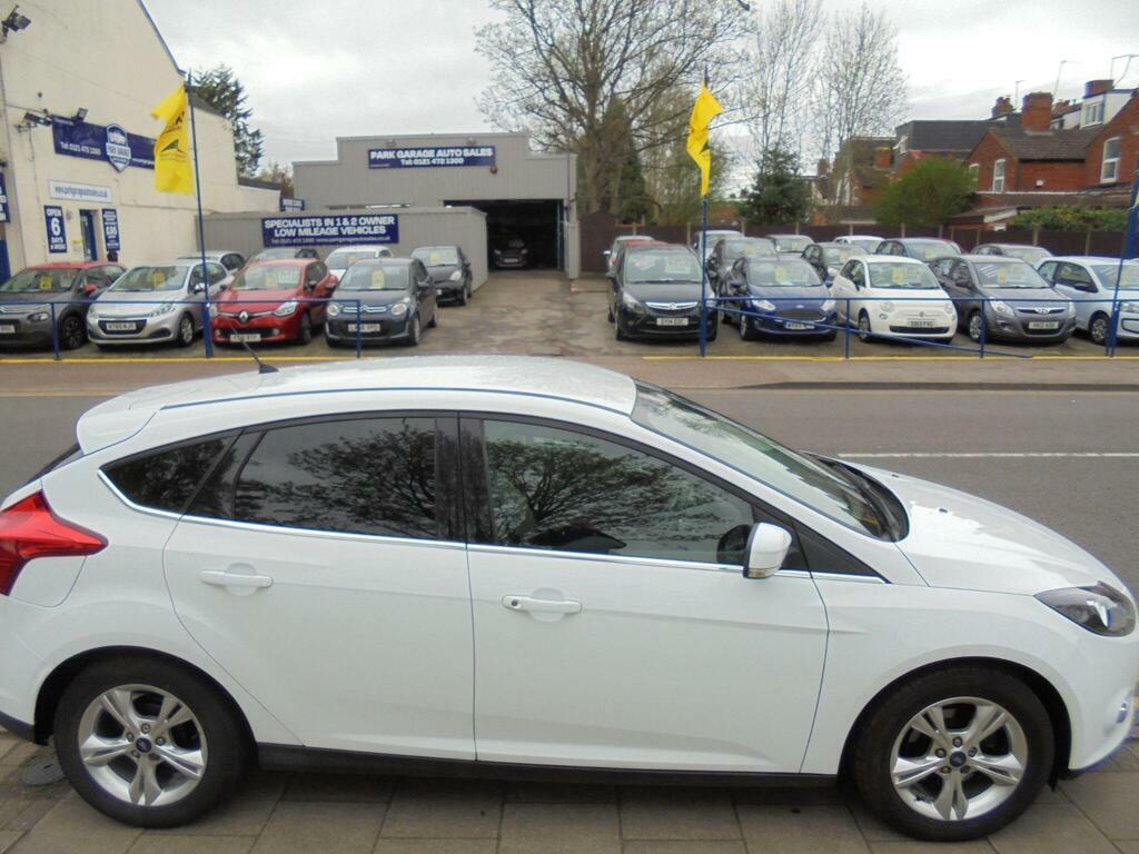 Ford Focus 1.6 Zetec Powershift Euro 5 WK13MWG White #3