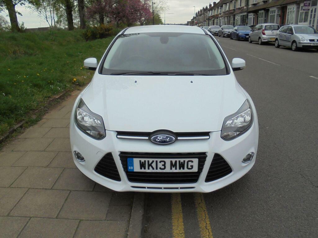 Ford Focus 1.6 Zetec Powershift Euro 5 WK13MWG White #2