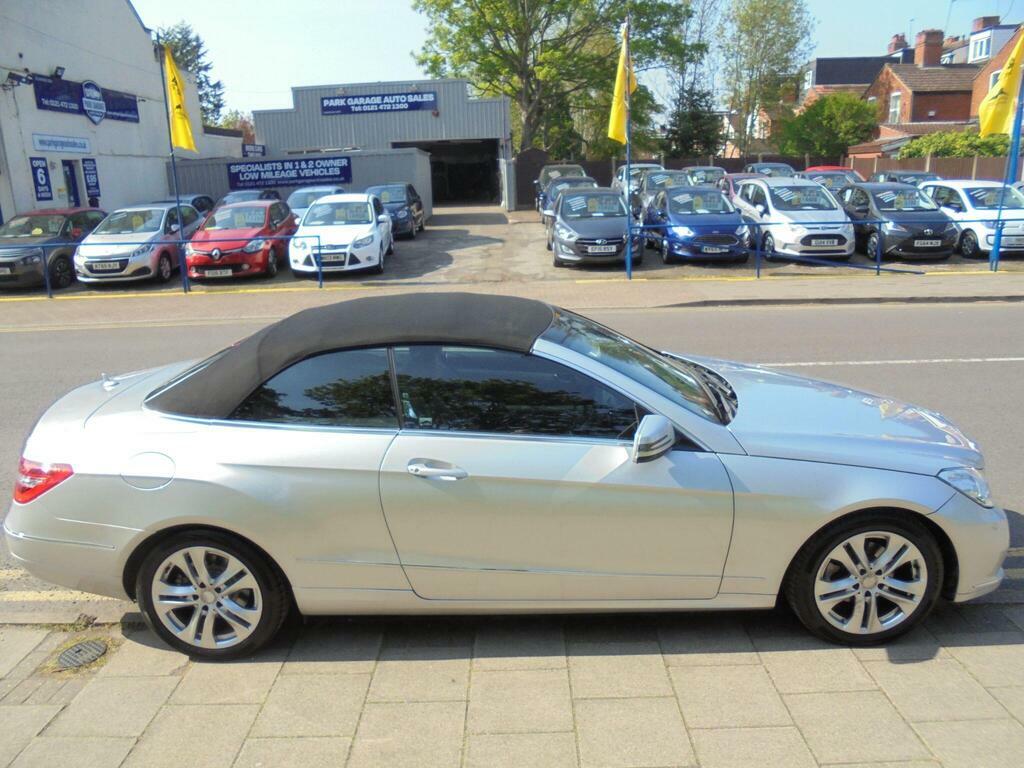 Mercedes-Benz E Class 2.1 E220 Cdi Blueefficiency Se Cabriolet G-tronic Silver #4