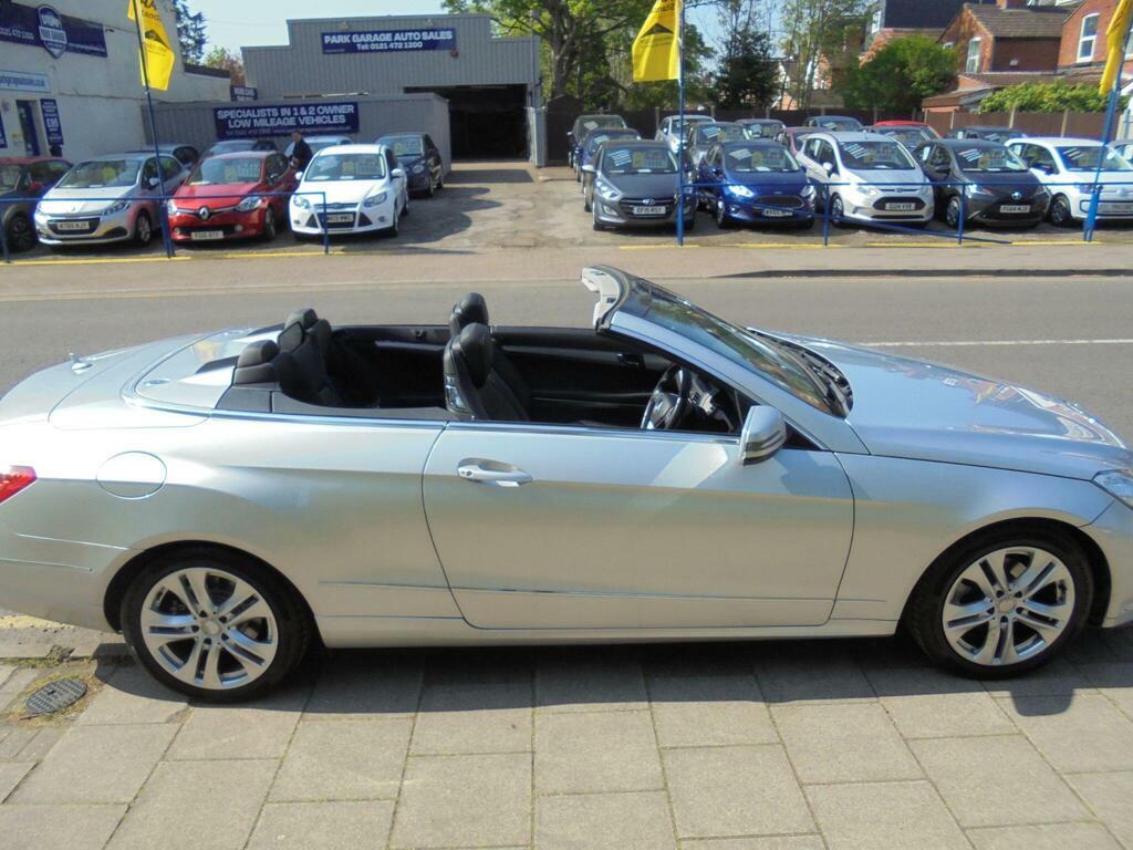 Mercedes-Benz E Class 2.1 E220 Cdi Blueefficiency Se Cabriolet G-tronic Silver #3