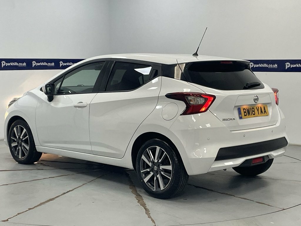 Nissan Micra 1.5L N-connecta White #3