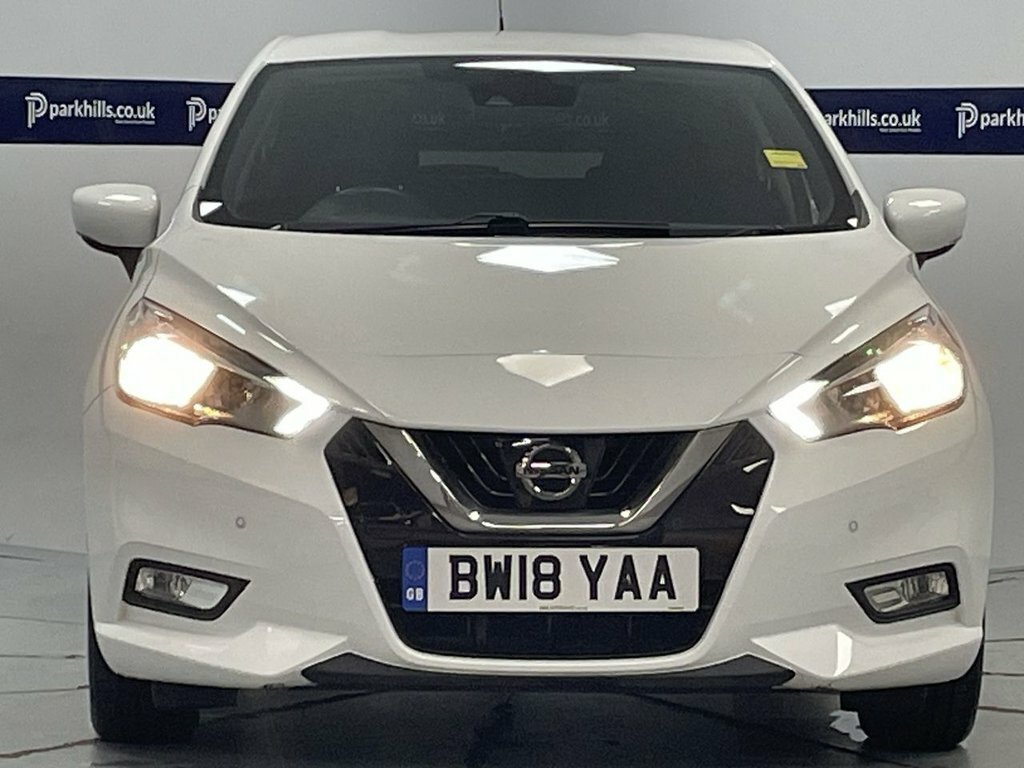 Nissan Micra 1.5L N-connecta White #6