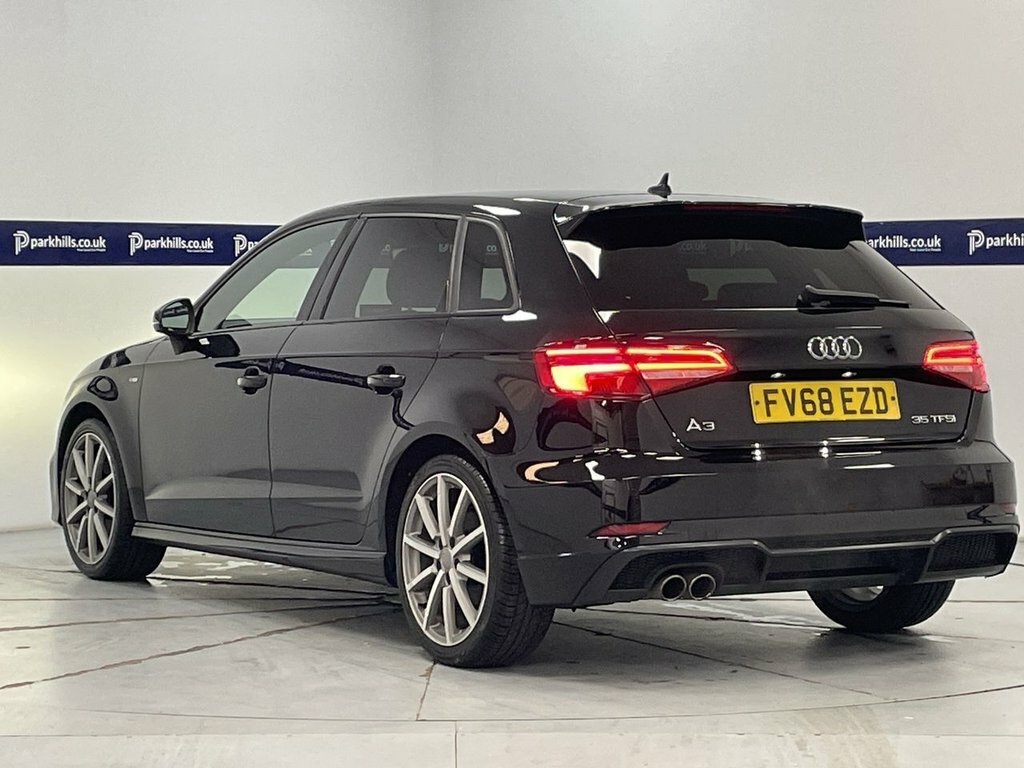 Audi A3 1L Black Edition FV68EZD Black #3