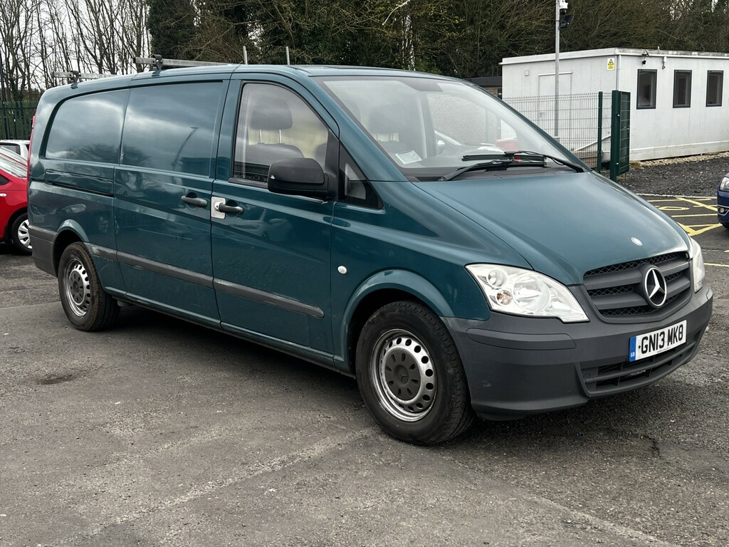 Mercedes-Benz Vito Panel Van 2.1 113 Cdi 2013 Green #2