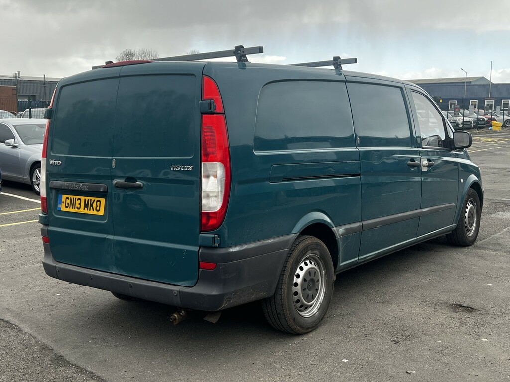 Mercedes-Benz Vito Panel Van 2.1 113 Cdi 2013 Green #3