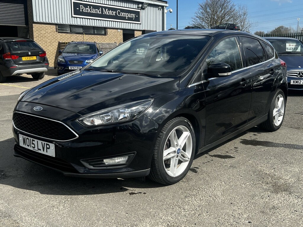 Ford Focus Hatchback 1.5 Tdci Zetec 2015 Black