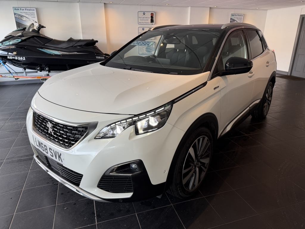 Peugeot 3008 1.5 Bluehdi S LM68SVK White #3