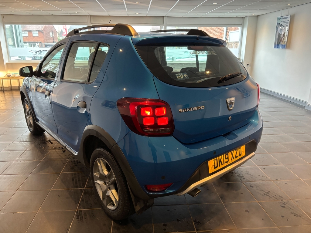 Dacia Sandero Stepway 0.9 Comfort Tce DK19XZD Blue #5