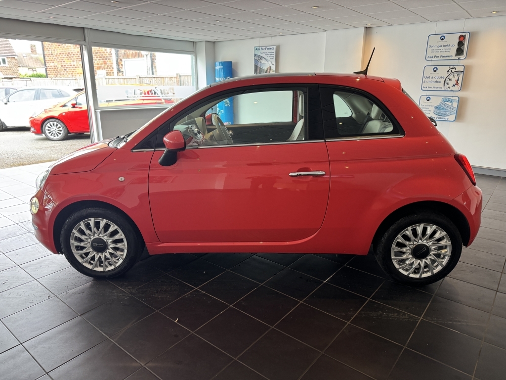 Fiat 500 Lounge Hatchback 1.2 DE17OEY Pink #4