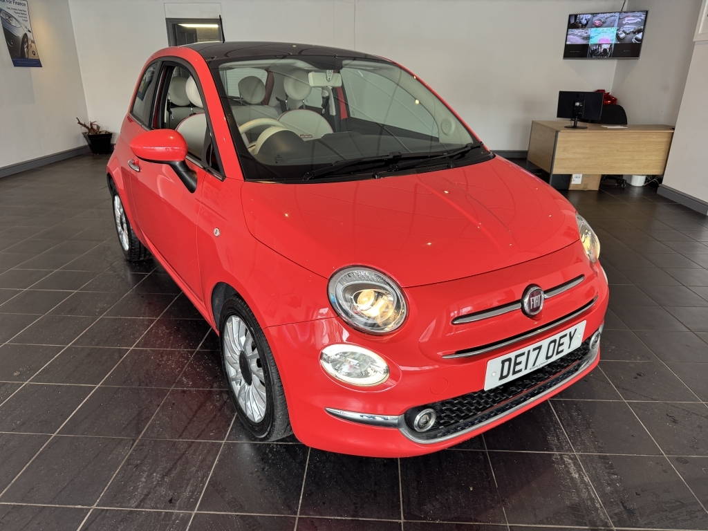 Fiat 500 Lounge Hatchback 1.2 Pink