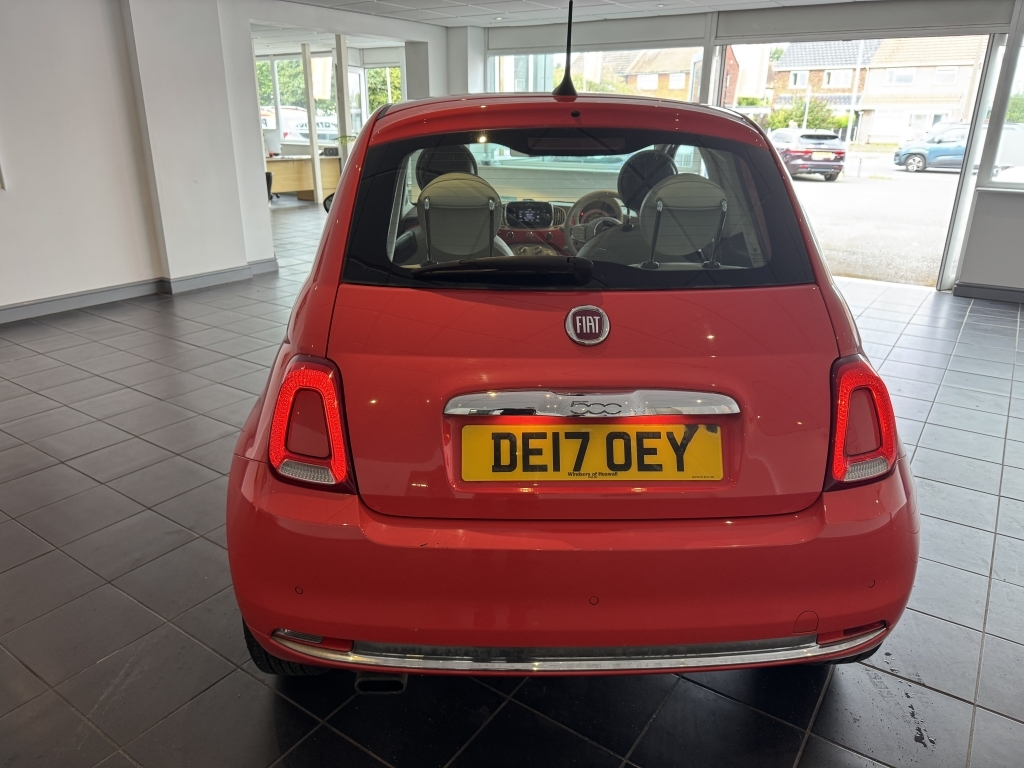 Fiat 500 Lounge Hatchback 1.2 DE17OEY Pink #6