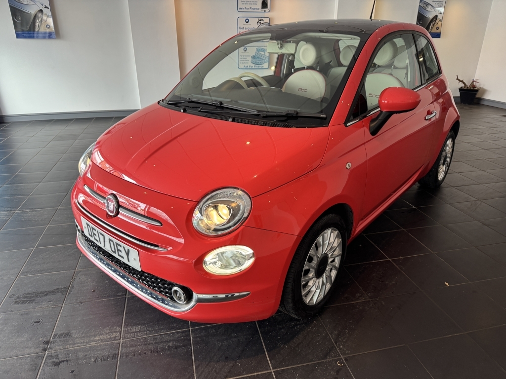 Fiat 500 Lounge Hatchback 1.2 DE17OEY Pink #3