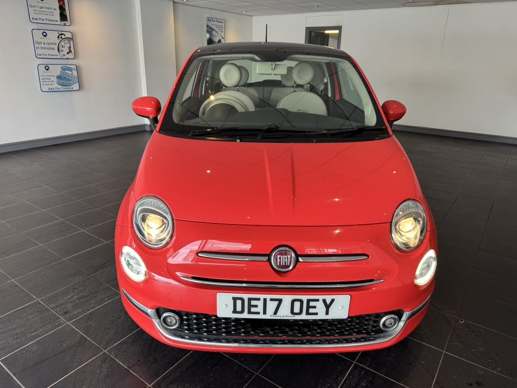 Fiat 500 Lounge Hatchback 1.2 DE17OEY Pink #2