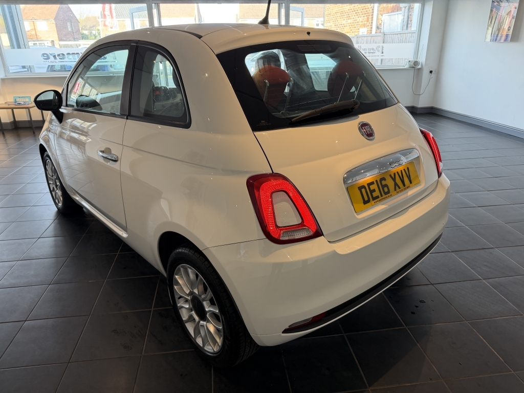 Fiat 500 1.2 Eco Pop DE16XVV White #5