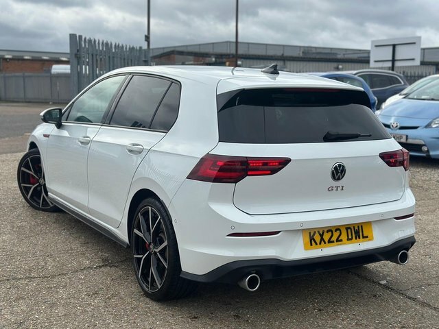 Volkswagen Golf Hatchback KX22DWL White #5