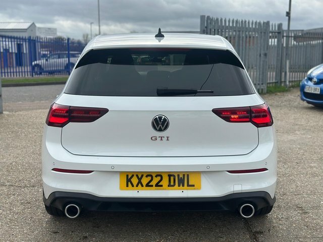 Volkswagen Golf Hatchback KX22DWL White #4