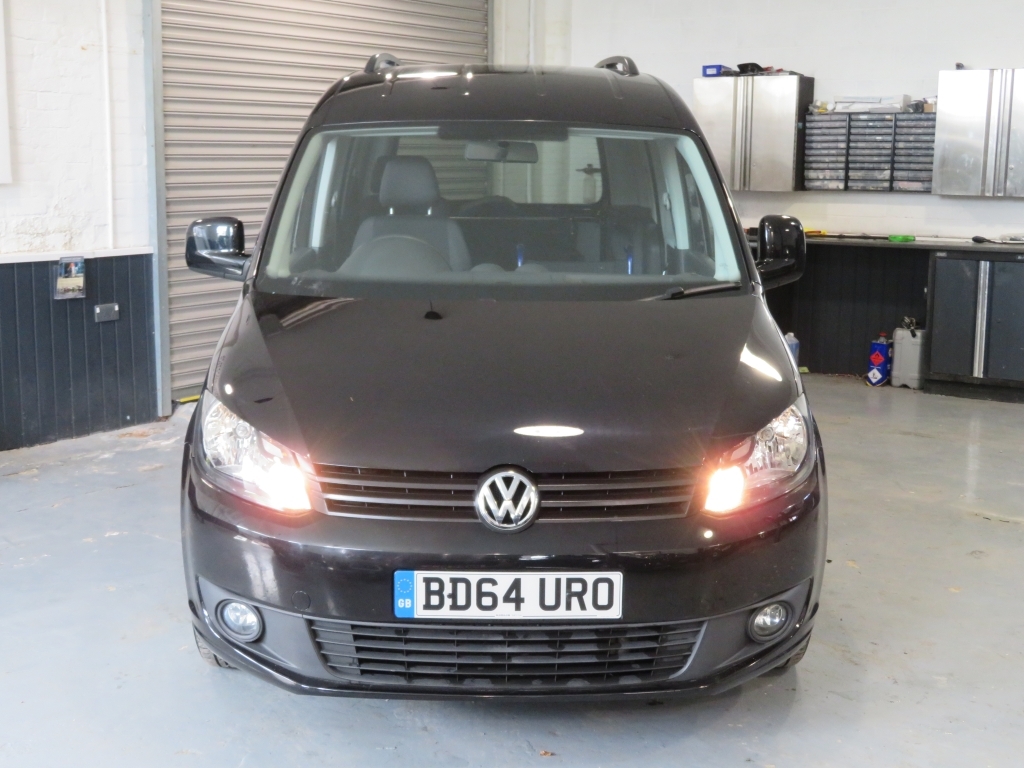 Volkswagen Caddy Mpv BD64URO Black #3