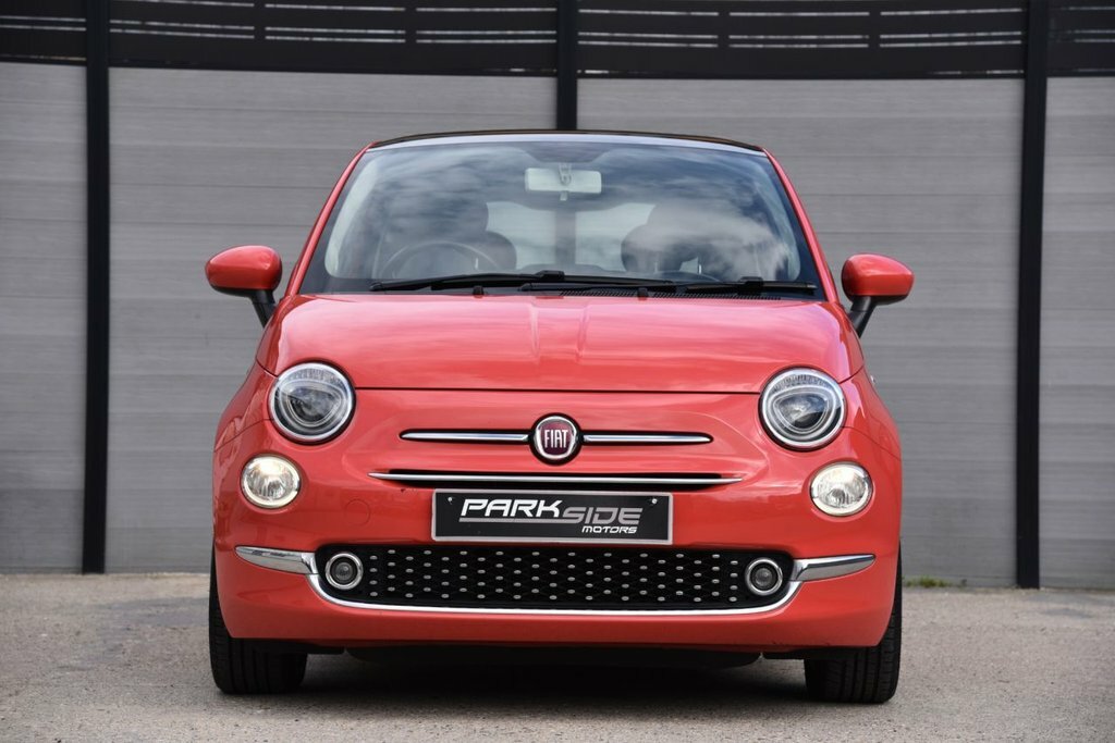 Fiat 500 Hatchback WV18SKK Red #4