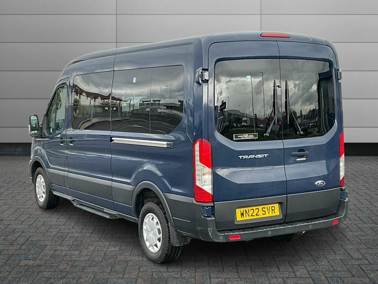 Ford Transit Custom 2.0 Ecoblue 130Ps H2 14 Seater Trend WN22SVR Blue #3