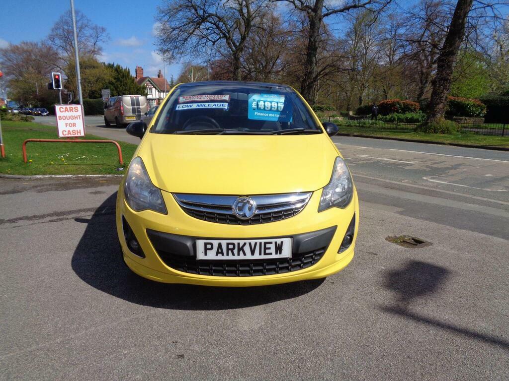 Vauxhall Corsa 1.2 16V Limited Edition Euro 5  Yellow #3