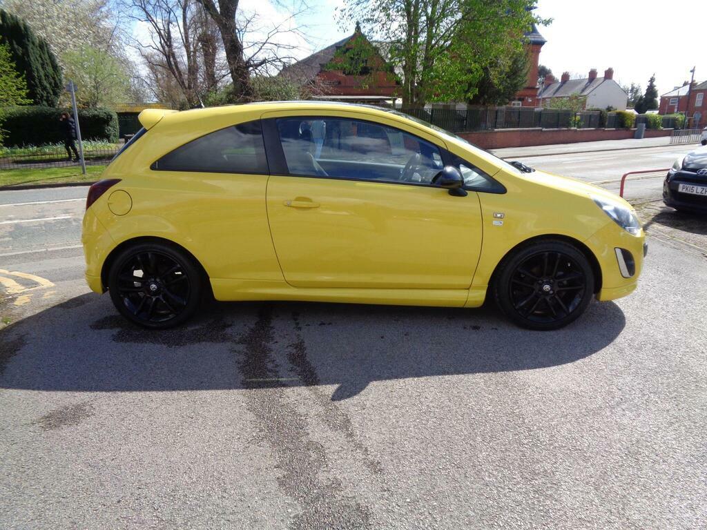 Vauxhall Corsa 1.2 16V Limited Edition Euro 5  Yellow #2