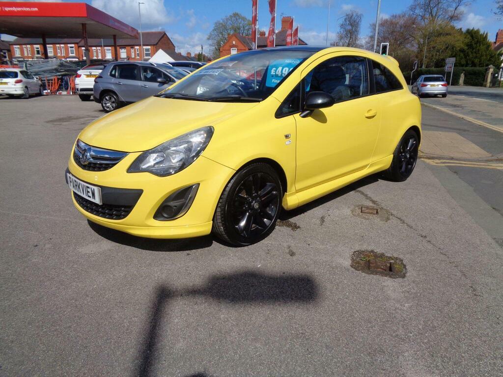 Vauxhall Corsa 1.2 16V Limited Edition Euro 5  Yellow #4