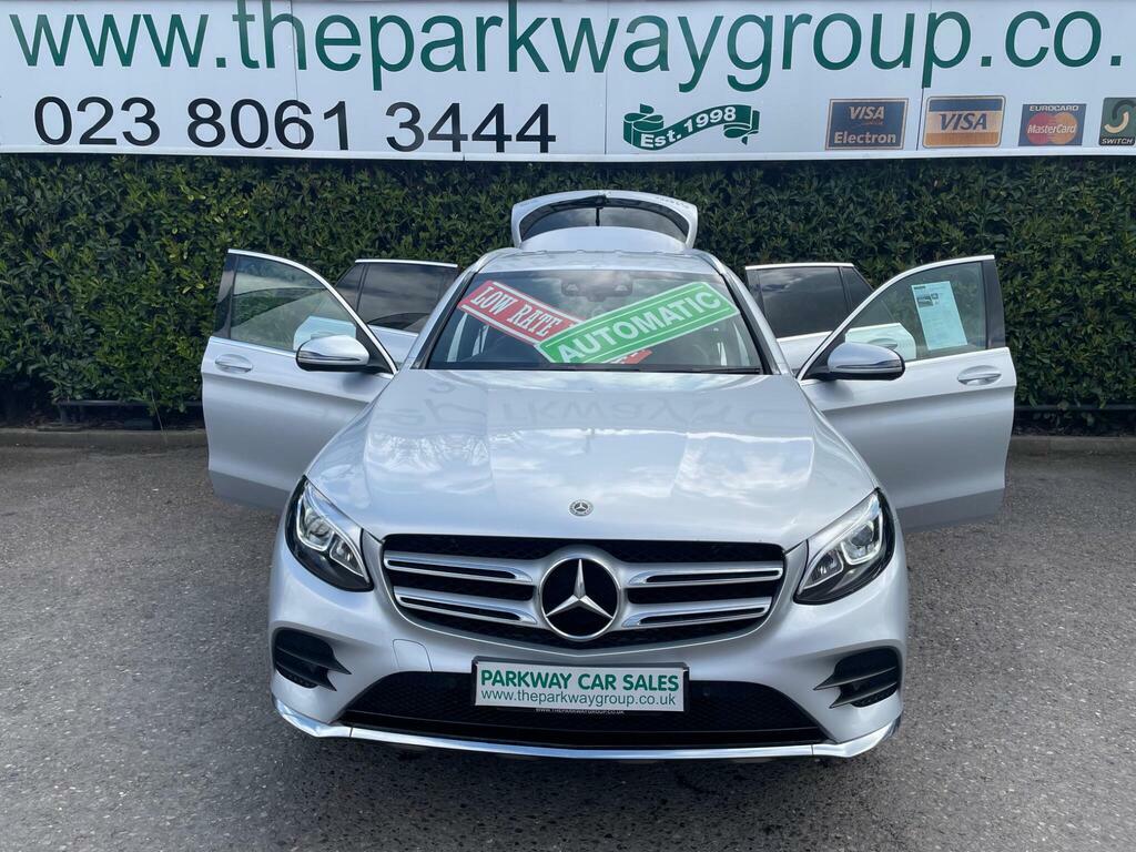 Mercedes-Benz GLC Class 2.1 Glc250d Amg Line G-tronic 4Matic Euro 6 S S WG18WKD Silver #2