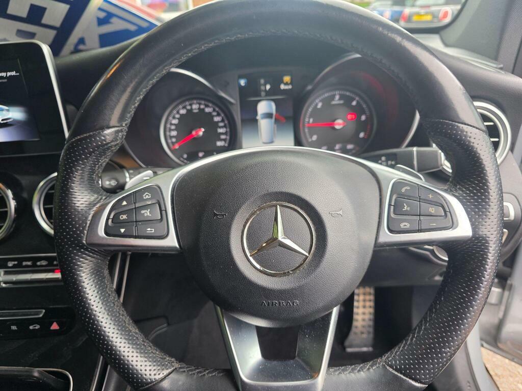 Mercedes-Benz GLC Class 2.1 Glc250d Amg Line G-tronic 4Matic Euro 6 S S WG18WKD Silver #5