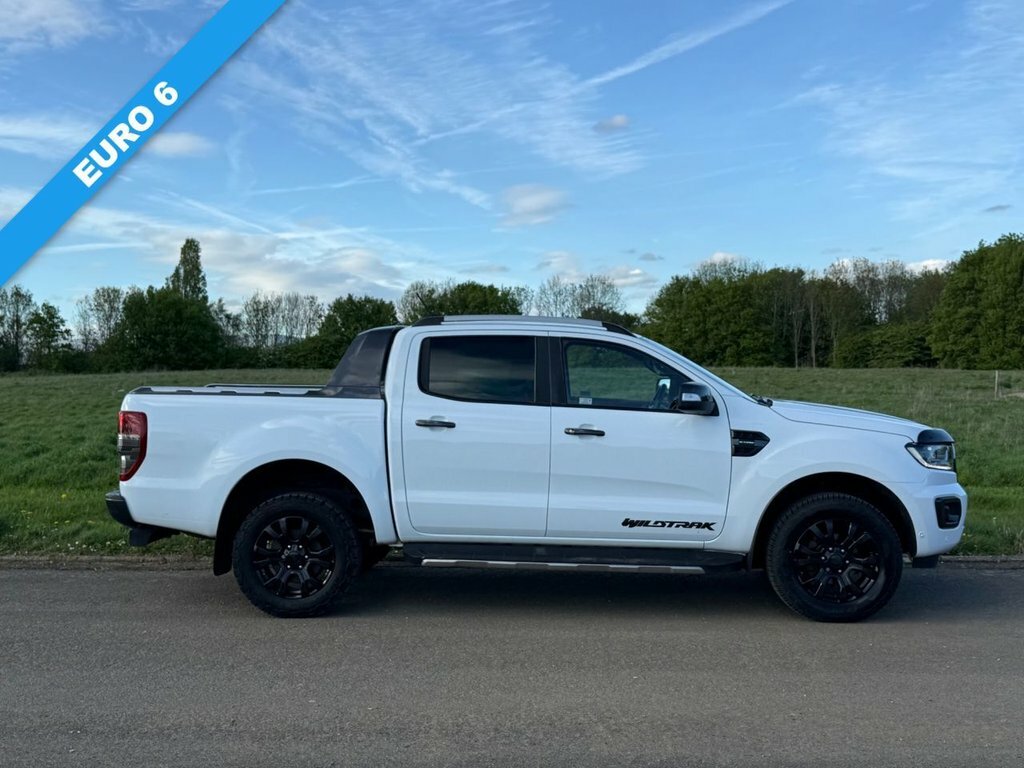 Ford Ranger 2L Wildtrak HG22UXN White #4