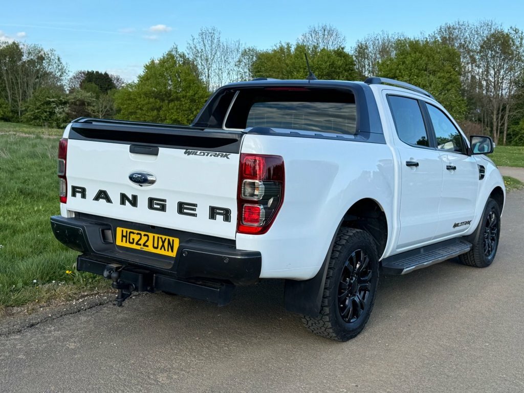 Ford Ranger 2L Wildtrak HG22UXN White #5
