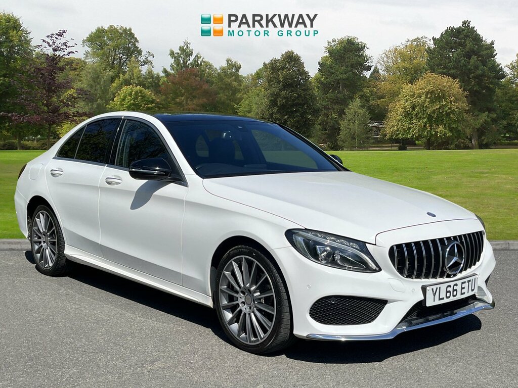 Mercedes-Benz C Class Saloon White